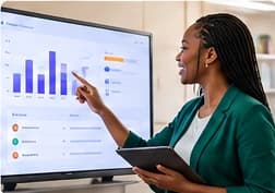 Teacher analytics dashboard preview